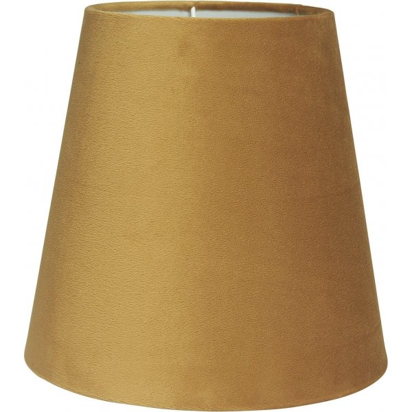 Cia Velvet topringskrm - Lvegul - 20 cm