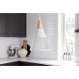 Nittsj loftslampe - Hvid