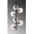 Facet loftslampe 10450 - Sort/antik