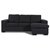 Solna Chaiselong sofa antracit - Hjre