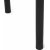 Polo spisebord 110-170 x 75 cm - Valnd/sort