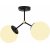 Damar loftslampe 6331 - Sort/hvid