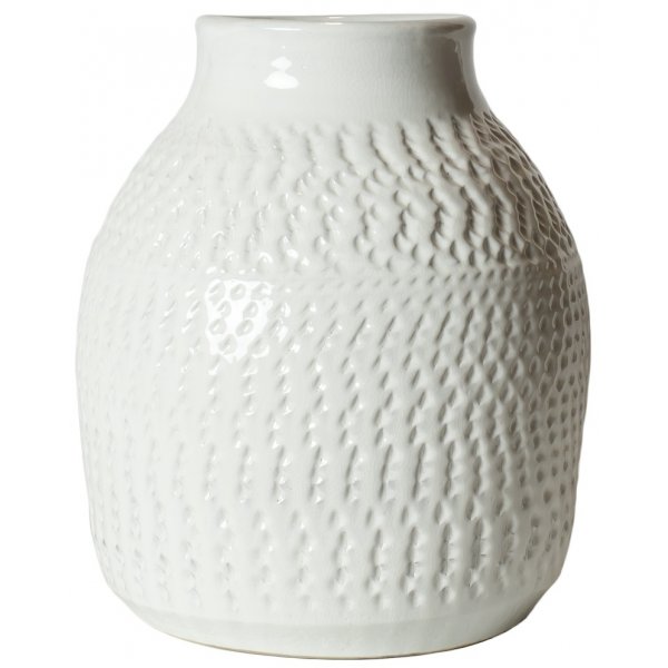 Krukke Matera stor ZC010510 - Hvid