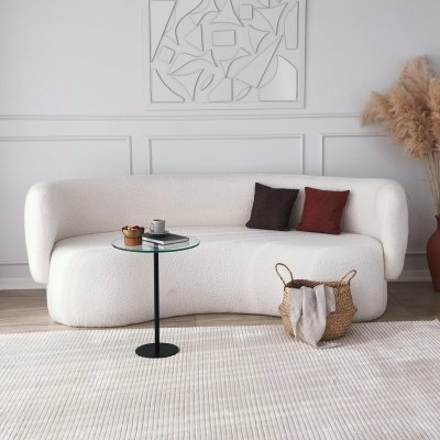 Social sofabord 40 cm - Sort