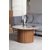 Matisse rundt sofabord i marmor - Eg/Marmor