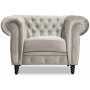 Ashford chesterfield-lnestol - Grbeige fljl