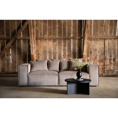 Gillholmen 3-personers sofa - Brun fljlsbuk