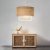 Fotilo loftslampe - Beige