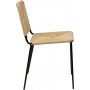 Stilet spisestuestol - Beige/sort