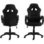 Race kontorstol / gaming stol - Sort