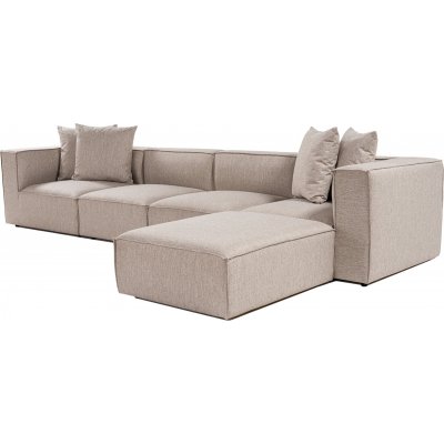 Padova divan sofa venstre - Lysegr