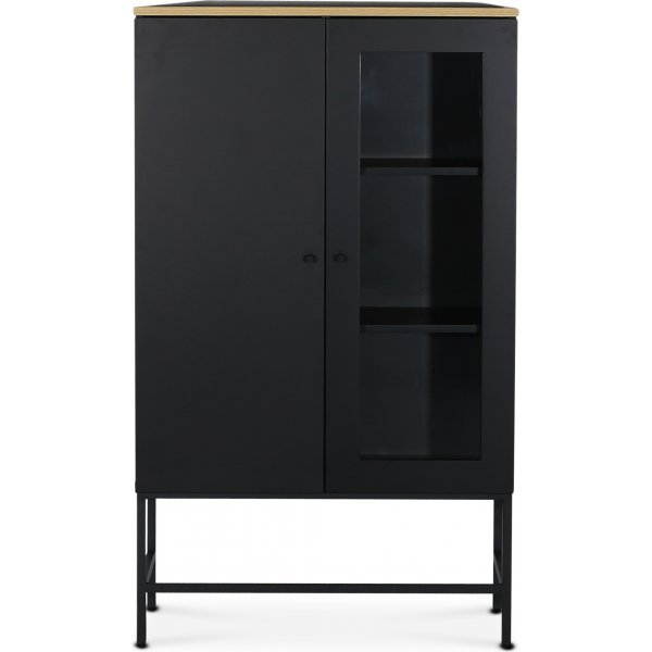 Edge highboard - Sort hjtrykslaminat (HPL)