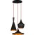 Elmas loftslampe 3556 - Sort/guld