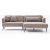 Revos divan sofa hjre - Brun