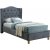 Duncan sengestel 90x200 cm - Gr fljl + Mbelplejest til tekstiler