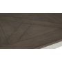 Marstrand spisebord butterfly 200-290 cm - Lysegr/rgbejdset lakeret egefiner