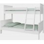 Alba kjeseng med opredning 90/120 x 200 cm - Hvid
