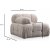 Petite 3-personers sofa - Creme