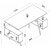 Iommi skrivebord 120x60 cm - Antracit/valnd