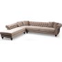 Bogart hjrnesofa - Beige