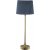 Liam bordlampe - Bl/messing - 59 cm