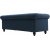 Herron mrkebl chesterfield sofa 3-personers