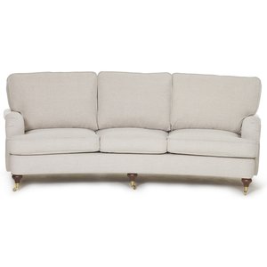 Howard Watford Deluxe 4-personers svungen sofa - Valgfri farve! + Tæppe- og tekstilrensning