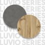 Luvio mediebnk 4 - Slv/hvid