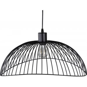 Mesh hulloftslampe 34 cm - Sort