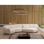 Mentis hjrnesofa 360 cm - Creme