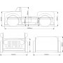 Jeep Marta pink - 90 x 190 cm