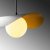 Vatoz loftslampe 2866 - Sort/hvid