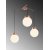 Terazi loftslampe 111 - Kobber/hvid