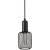 Gitter vindueslampe - Sort - 10 cm