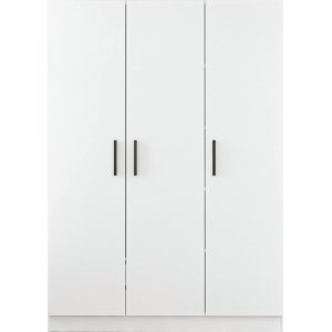 Rizada garderobe 135x52x210 cm - Hvid