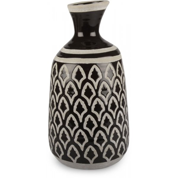 Vase Rustica stor - Sort