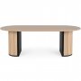 Bianca spisebord 200x90 cm - Whitewash