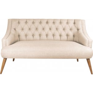 Lamont 2-personers sofa - Cremehvid