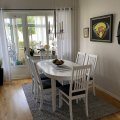 Kundebillede Gåsö spisegruppe oval udtrækkelig inklusive 6 Måsö stole - Hvid