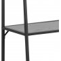 Seaford stigehylde 77x174 cm - Sort