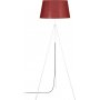 Stativ gulvlampe - Hvid/rd