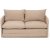 Saga 2-personers sovesofa - Beige