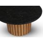 Sumo Sofabord O85 - Eg / Sort Granit