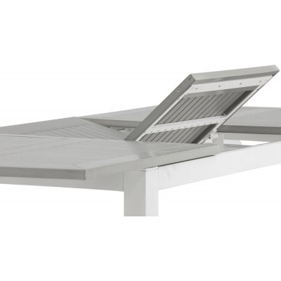 Albany spisebord 152 x 90 cm - Gr/Hvid