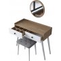 Bijou toiletbord 3, 99 x 40 cm - Valnd/hvid