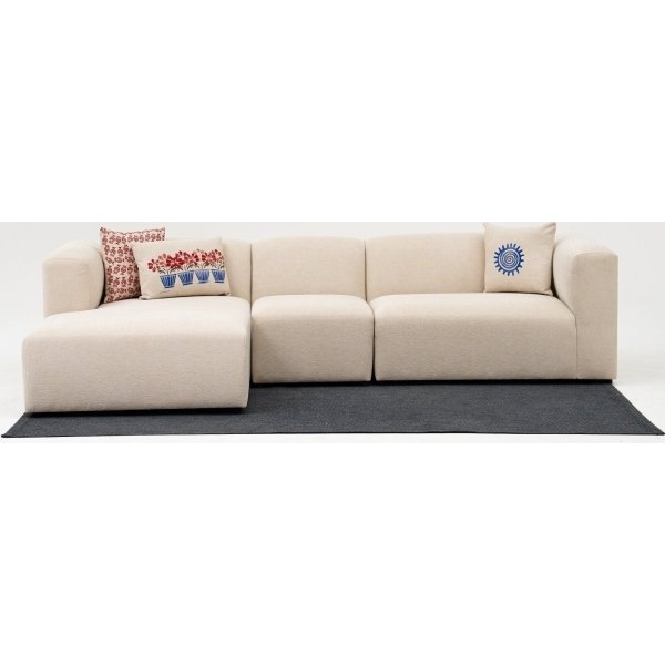 Linden divan sofa venstre - Creme