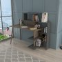 Uzay skrivebord 141,8x60 cm - Antracit/valnd
