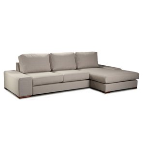 Quattro 3-personers divan sofa 305 cm - Beige