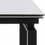 Huddersfield spisebord 120-200 cm - Hvid
