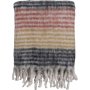 Melker plaid - Rd/gul/sort